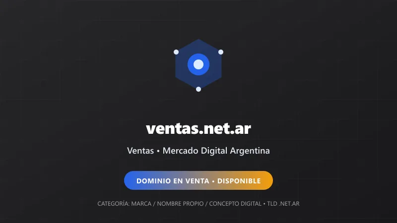 Identidad gráfica y activo digital para Ventas en Argentina